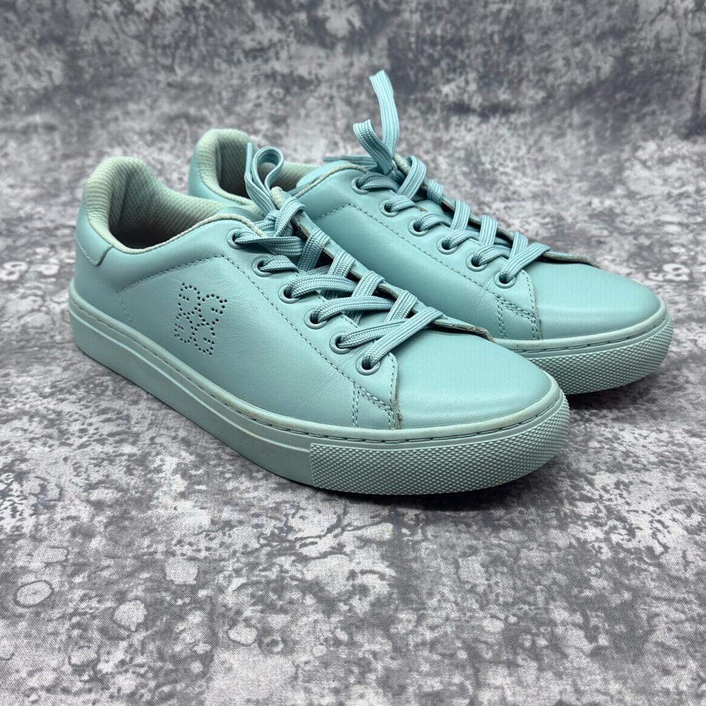G/FORE Street Disruptor sneakers in a light blue or "fern blue" color - Picture 2 of 7